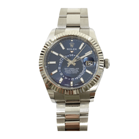 Rolex Sky-Dweller Stainless Steel Blue Dial 326934