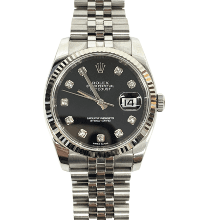 Rolex Datejust 36 Black Diamond Dial 116234