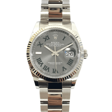 Rolex Datejust 36 Slate Green Roman Dial 126234