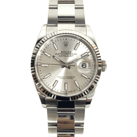 Rolex Datejust 36 Stainless Steel Silver Dial 126234