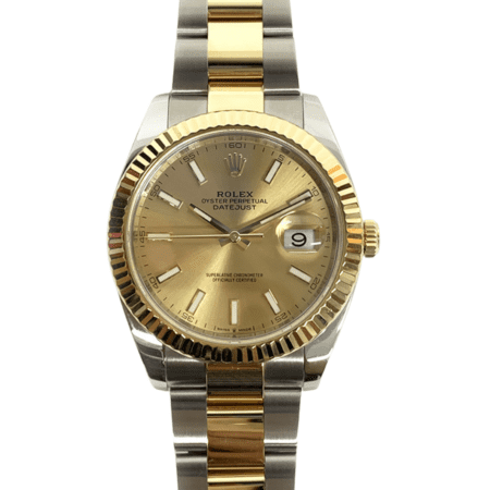 Rolex Datejust 41 Champagne Diamond Dial 126333