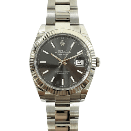 Rolex Datejust 41 Stainless Steel Slate Dial 126334