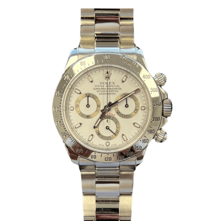 Rolex Daytona Stainless Steel White Dial 116520