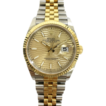 Rolex Datejust 36 Champagne Diamond Dial 126233