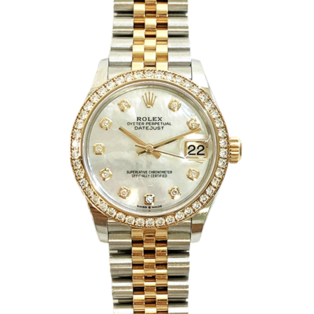 Rolex Datejust White MOP Diamond Dial 278381RBR