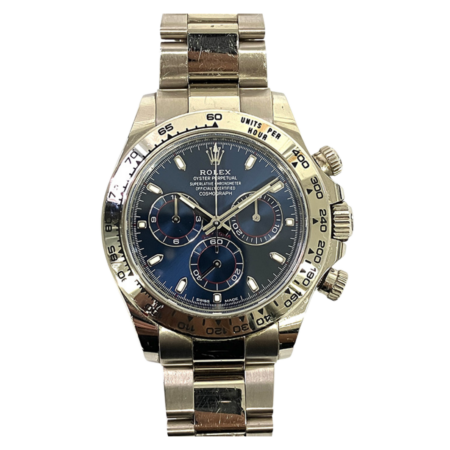 Rolex Daytona White Gold Blue Dial 116509