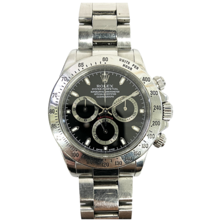 Rolex Daytona Stainless Steel Black Dial 116520